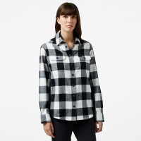 Lacoste Kadın Regular Fit Ekose Siyah Gömlek Lacoste Kadın Regular Fit Ekose Siyah Gömlek