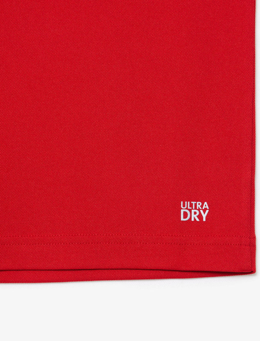 Lacoste Erkek Regular Fit Bisiklet Yaka Baskılı Kırmızı T-Shirt Lacoste Erkek Regular Fit Bisiklet Yaka Baskılı Kırmızı T-Shirt