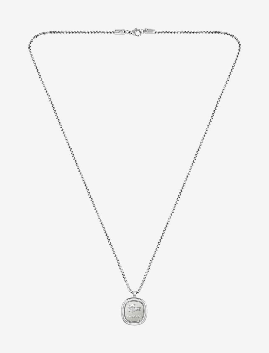 Lacoste Unisex Gri Kolye Lacoste Unisex Gri Kolye