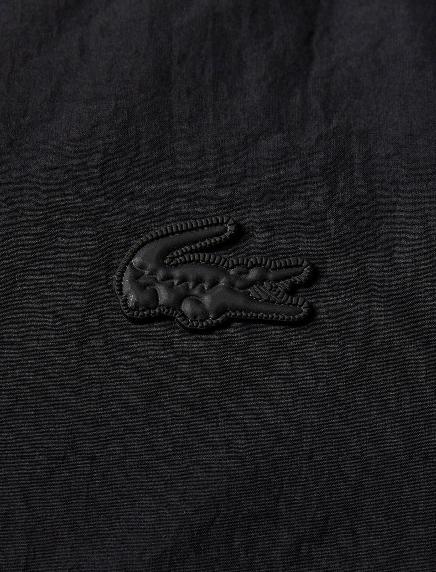 Lacoste Kadın Relaxed Fit Dik Yaka Siyah Mont Lacoste Kadın Relaxed Fit Dik Yaka Siyah Mont