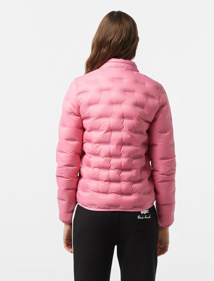 Lacoste Kadın Regular Fit Uzun Kollu Kapüşonlu Pembe Mont Lacoste Kadın Regular Fit Uzun Kollu Kapüşonlu Pembe Mont