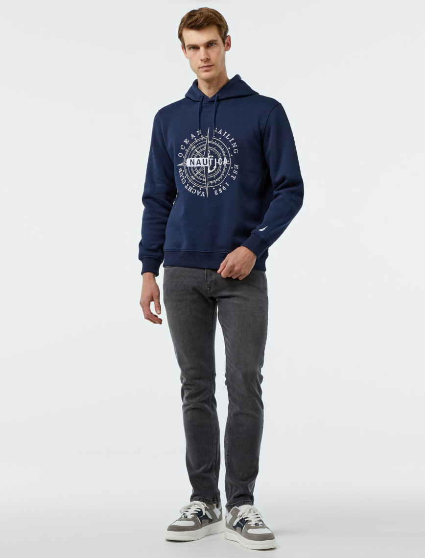 Nautica Erkek Lacivert Regular Fit Sweatshirt Nautica Erkek Lacivert Regular Fit Sweatshirt