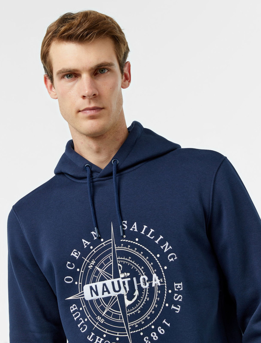 Nautica Erkek Lacivert Regular Fit Sweatshirt Nautica Erkek Lacivert Regular Fit Sweatshirt