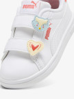 Puma Smash 3.0 Badges Bebek Beyaz Spor Ayakkabı Puma Smash 3.0 Badges Bebek Beyaz Spor Ayakkabı