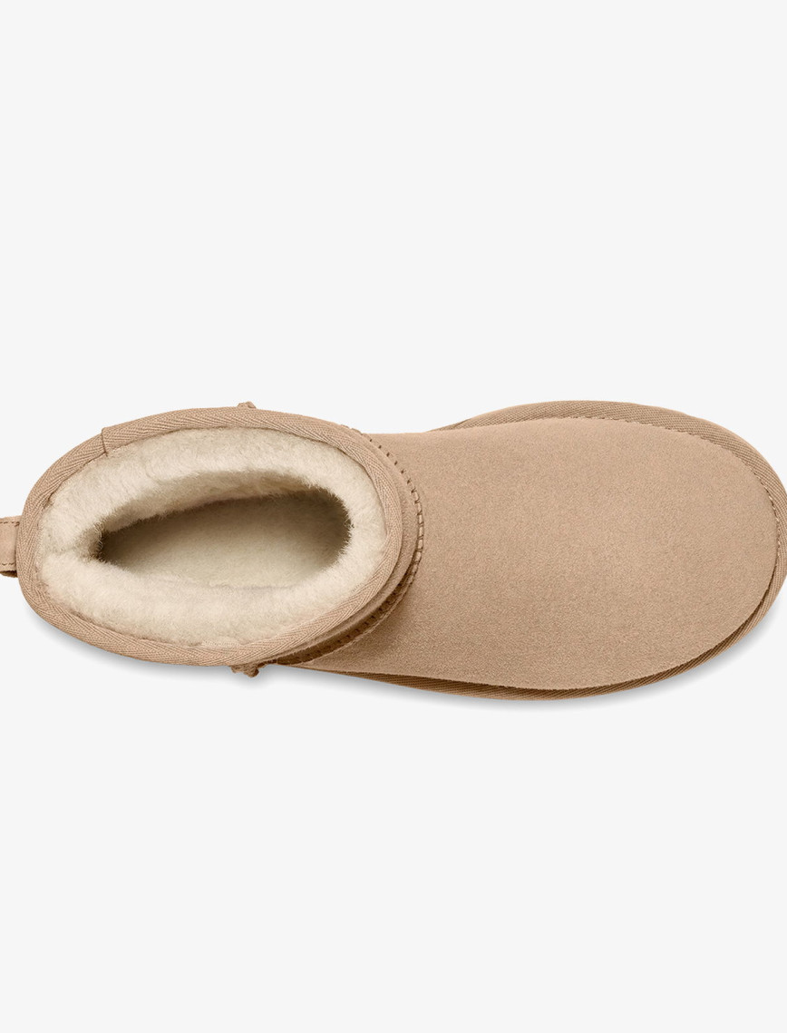 UGG Classic Mini II Kadın Krem Bot UGG Classic Mini II Kadın Krem Bot