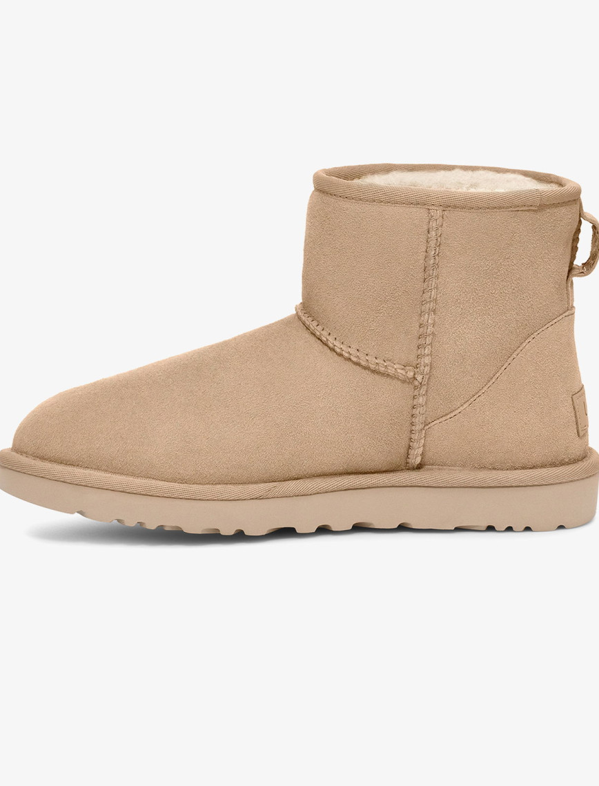 UGG Classic Mini II Kadın Krem Bot UGG Classic Mini II Kadın Krem Bot