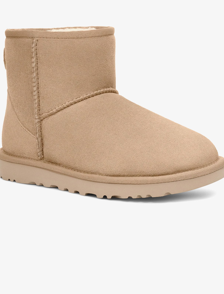 UGG Classic Mini II Kadın Krem Bot UGG Classic Mini II Kadın Krem Bot