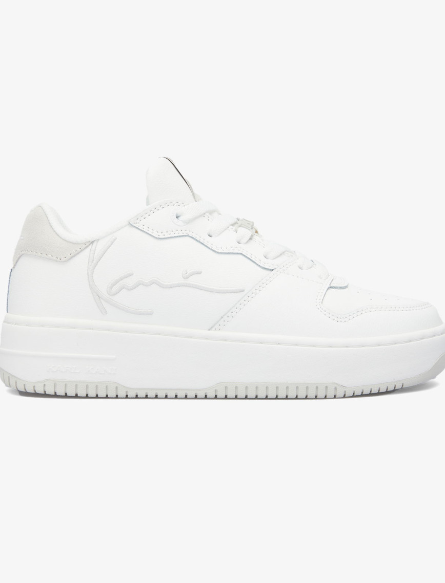 Karl Kani Samo Up Logo Kadın Beyaz Sneaker Karl Kani Samo Up Logo Kadın Beyaz Sneaker