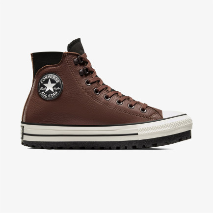Converse Chuck Taylor All Star City Trek Unisex Kahverengi Deri Bot Converse Chuck Taylor All Star City Trek Unisex Kahverengi Deri Bot