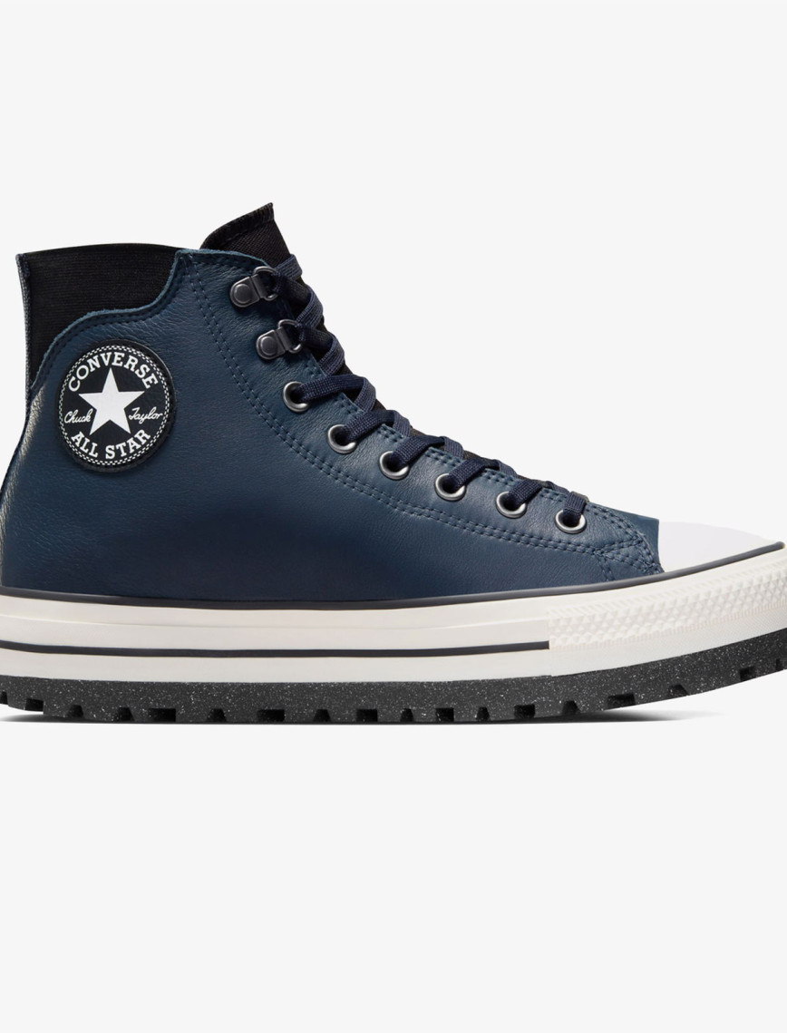 Converse Chuck Taylor All Star City Trek Unisex Lacivert Deri Bot Converse Chuck Taylor All Star City Trek Unisex Lacivert Deri Bot