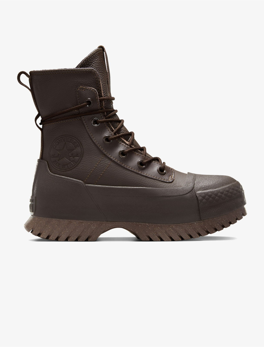 Converse Chuck Taylor All Star Lugged 2.0 CC Unisex Kahverengi Deri Platform Sneaker Converse Chuck Taylor All Star Lugged 2.0 CC Unisex Kahverengi Deri Platform Sneaker