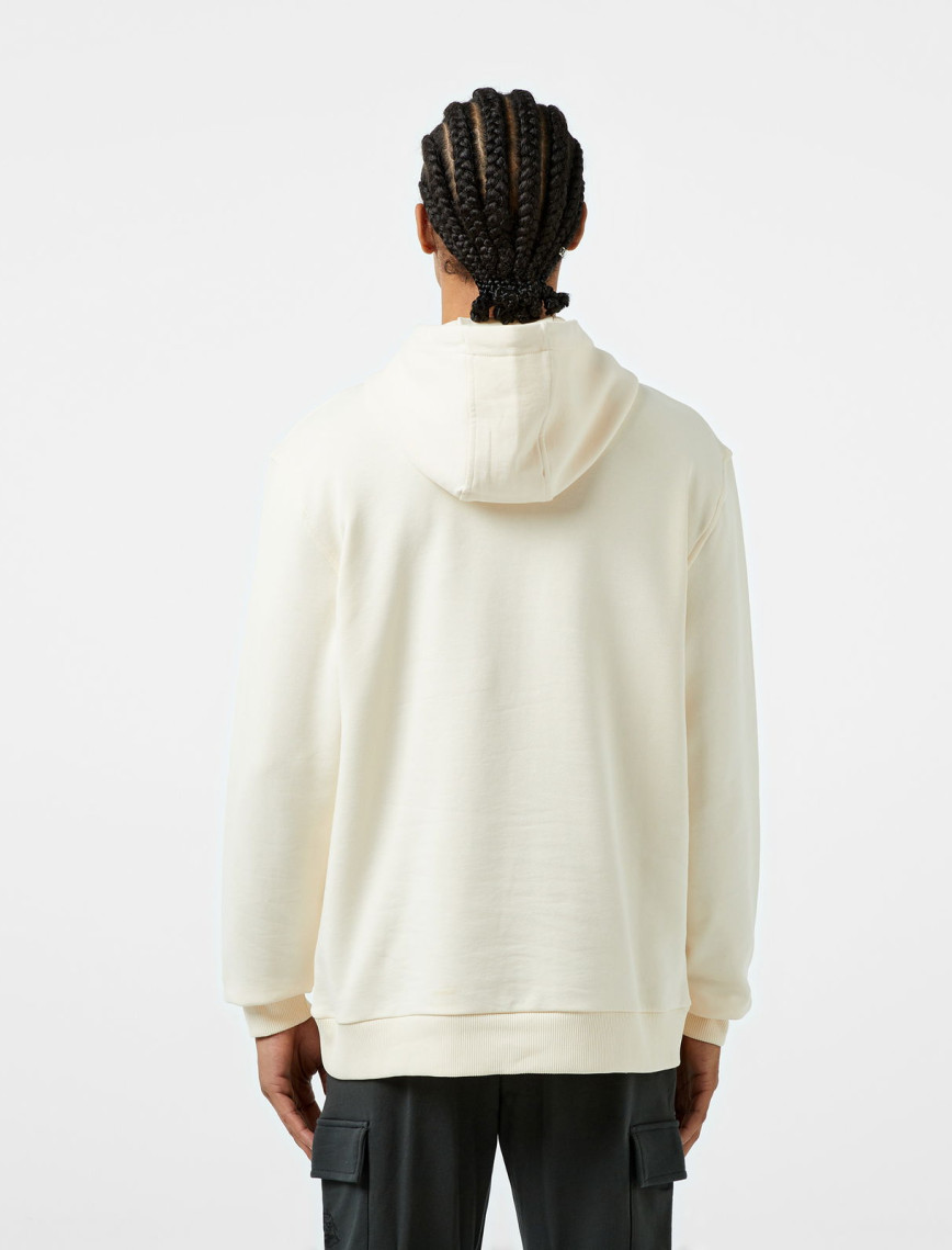 UNITED4 1.0 Essentials Erkek Krem Hoodie UNITED4 1.0 Essentials Erkek Krem Hoodie