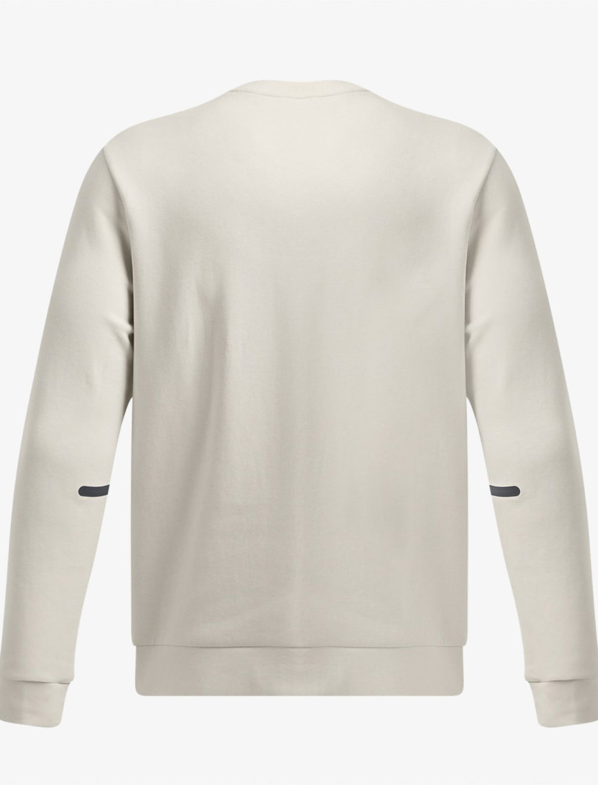 Under Armour Unstoppable Fleece Bisiklet Yaka Erkek Beyaz Sweatshirt Under Armour Unstoppable Fleece Bisiklet Yaka Erkek Beyaz Sweatshirt