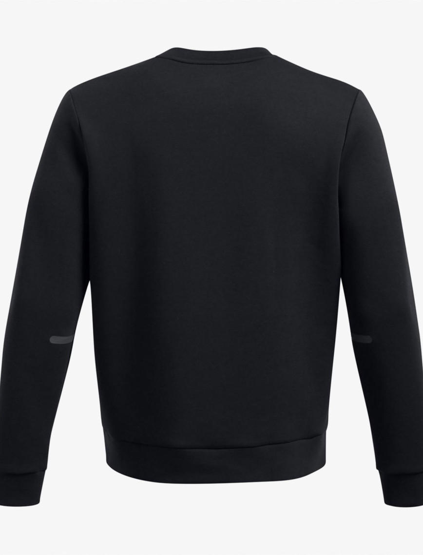 Under Armour Unstoppable Flc Crew Eu Erkek Siyah Sweatshirt