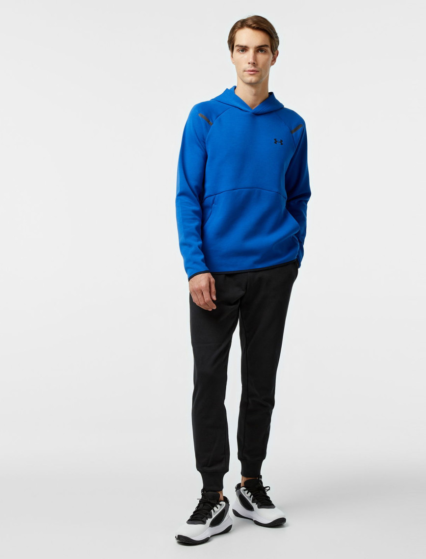 Under Armour Unstoppable Fleece Erkek Mavi Sweatshirt Under Armour Unstoppable Fleece Erkek Mavi Sweatshirt