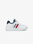 Tommy Hilfiger Stripes Velcro Bebek Beyaz Sneaker Tommy Hilfiger Stripes Velcro Bebek Beyaz Sneaker