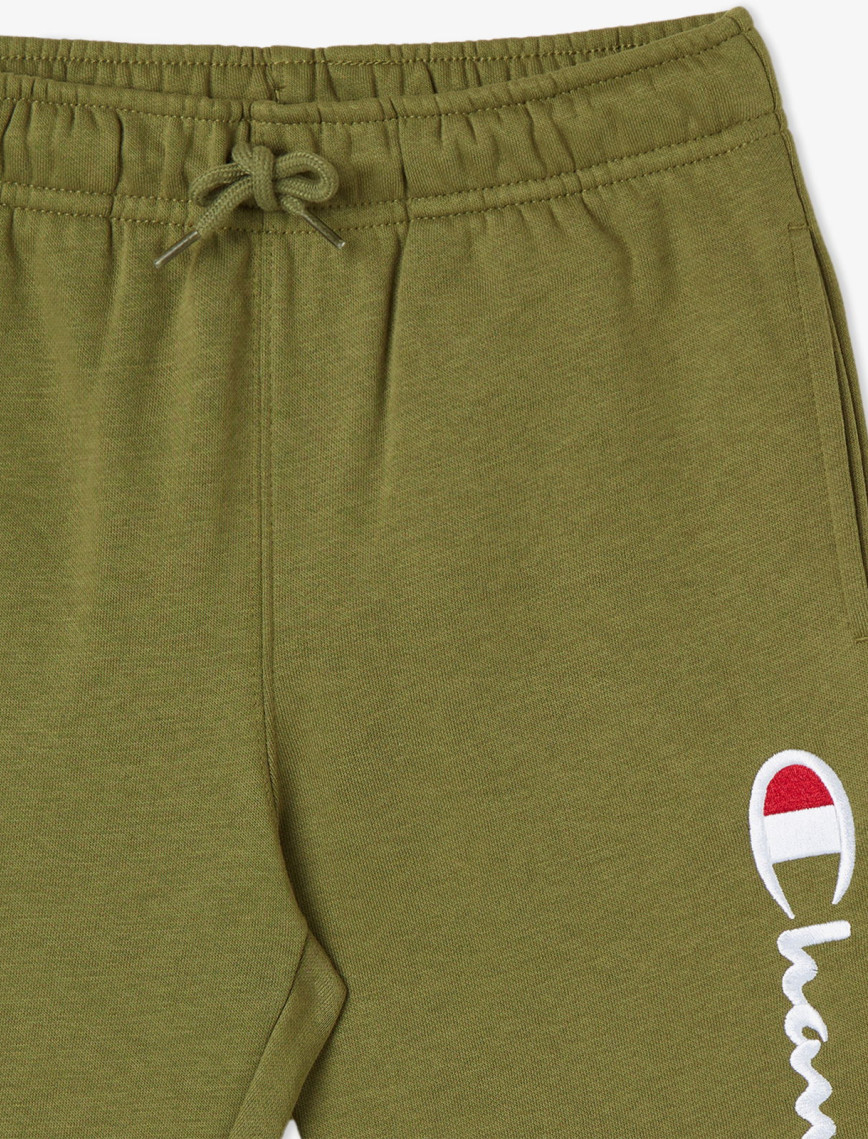 Champion Big Logo Fleece Jogger Çocuk Yeşil Eşofman Altı Champion Big Logo Fleece Jogger Çocuk Yeşil Eşofman Altı