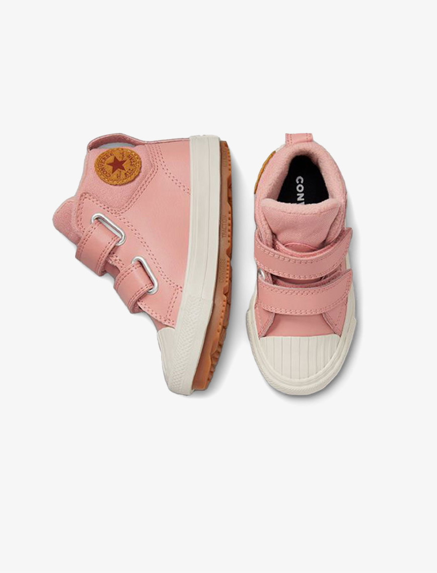 Converse Chuck Taylor All Star Berkshire Çocuk Pembe Deri Bot Converse Chuck Taylor All Star Berkshire Çocuk Pembe Deri Bot