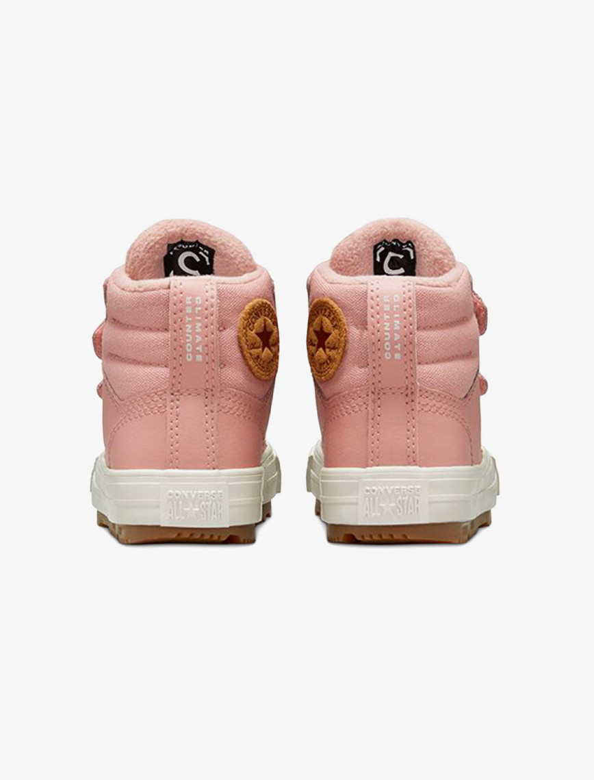 Converse Chuck Taylor All Star Berkshire Çocuk Pembe Deri Bot Converse Chuck Taylor All Star Berkshire Çocuk Pembe Deri Bot