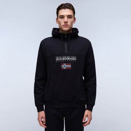 Napapijri Burgee Hzh 2.0 Erkek Siyah Sweatshirt Napapijri Burgee Hzh 2.0 Erkek Siyah Sweatshirt