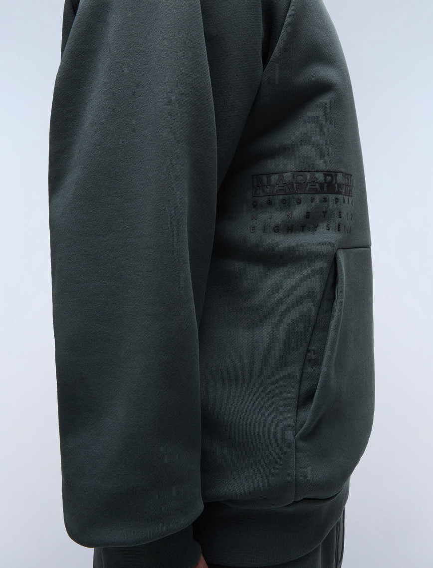 Napapijri B-Premium H Erkek Yeşil Sweatshirt