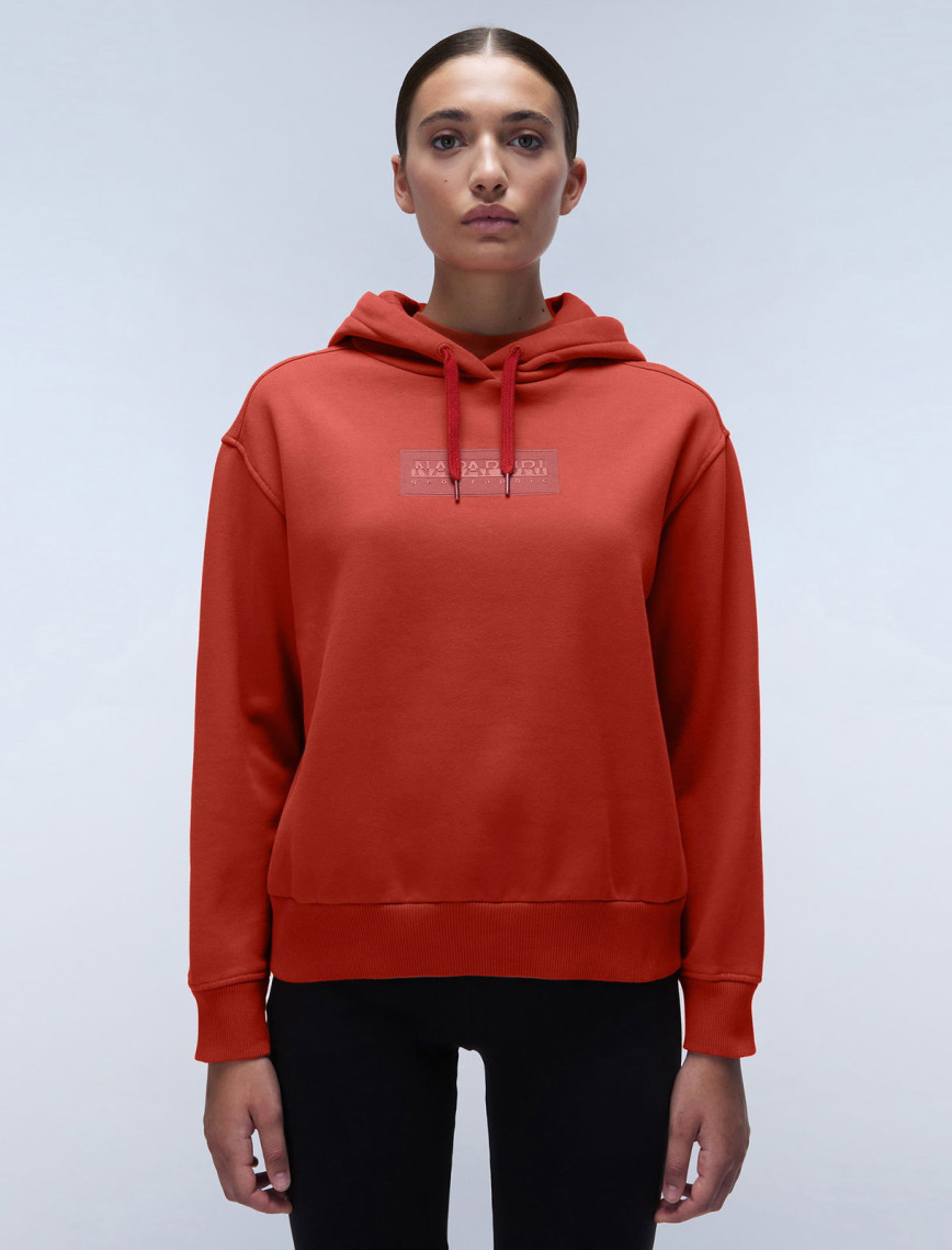 Napapijri B-Box Logo H W Kadın Kırmızı Sweatshirt Napapijri B-Box Logo H W Kadın Kırmızı Sweatshirt