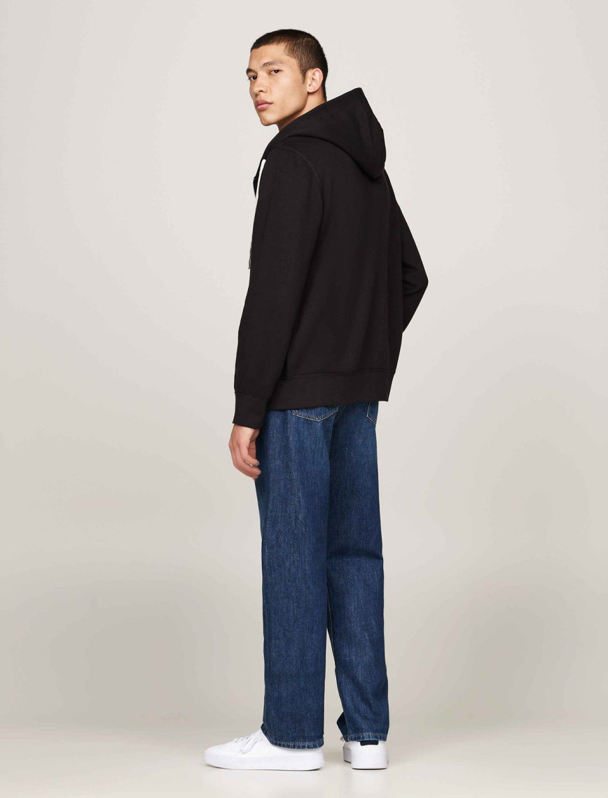 Tommy Hilfiger Erkek Siyah Sweatshirt Tommy Hilfiger Erkek Siyah Sweatshirt