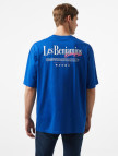Les Benjamins Kısmet Voyage East to West 027 Erkek Mavi T-Shirt Les Benjamins Kısmet Voyage East to West 027 Erkek Mavi T-Shirt