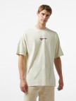 Les Benjamins Oversize 004 Erkek Bej T-Shirt Les Benjamins Oversize 004 Erkek Bej T-Shirt