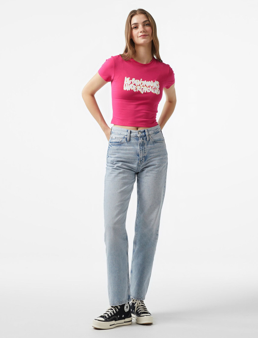 Les Benjamins 019 Kadın Pembe T-Shirt Les Benjamins 019 Kadın Pembe T-Shirt