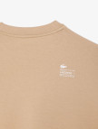 Lacoste Kadın Oversize Fit Bisiklet Yaka Bej Sweatshirt Lacoste Kadın Oversize Fit Bisiklet Yaka Bej Sweatshirt