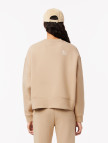 Lacoste Kadın Oversize Fit Bisiklet Yaka Bej Sweatshirt Lacoste Kadın Oversize Fit Bisiklet Yaka Bej Sweatshirt