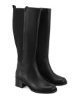 Kadın Siyah Deri Çizme Kadın Siyah Deri Çizme