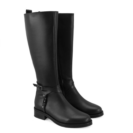 Zaria Siyah Kadın Deri Çizme Zaria Siyah Kadın Deri Çizme