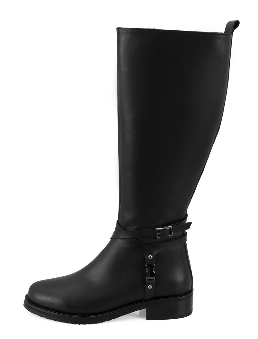 Zaria Siyah Kadın Deri Çizme Zaria Siyah Kadın Deri Çizme