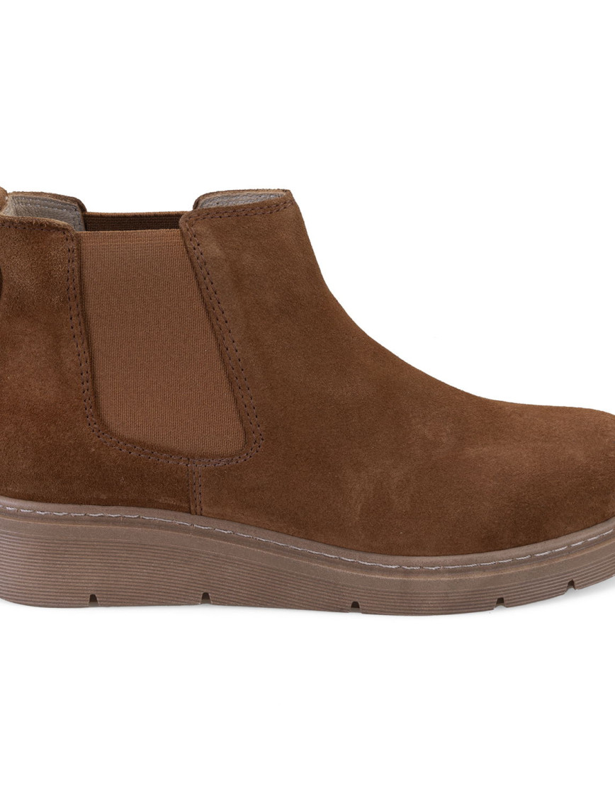 Raven Taba Kadın DesaComfort Lastikli Süet Deri Bot Raven Taba Kadın DesaComfort Lastikli Süet Deri Bot