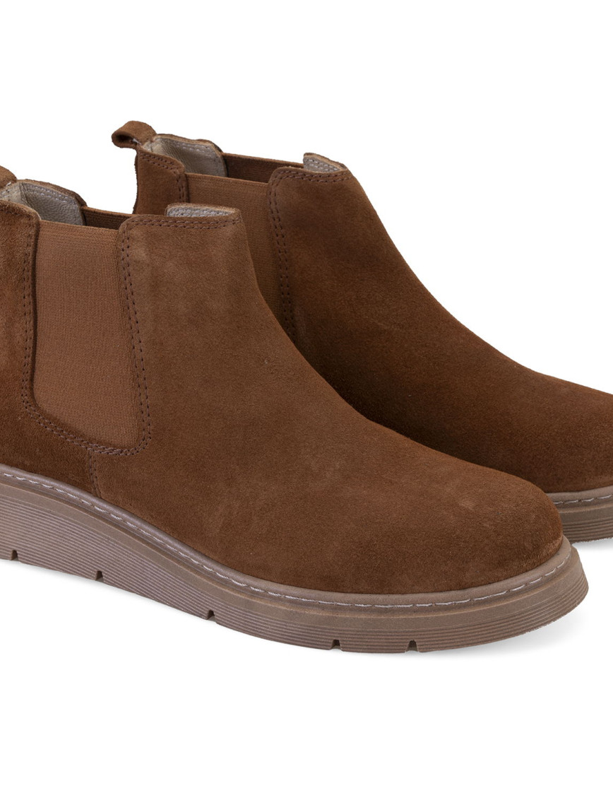 Raven Taba Kadın DesaComfort Lastikli Süet Deri Bot Raven Taba Kadın DesaComfort Lastikli Süet Deri Bot