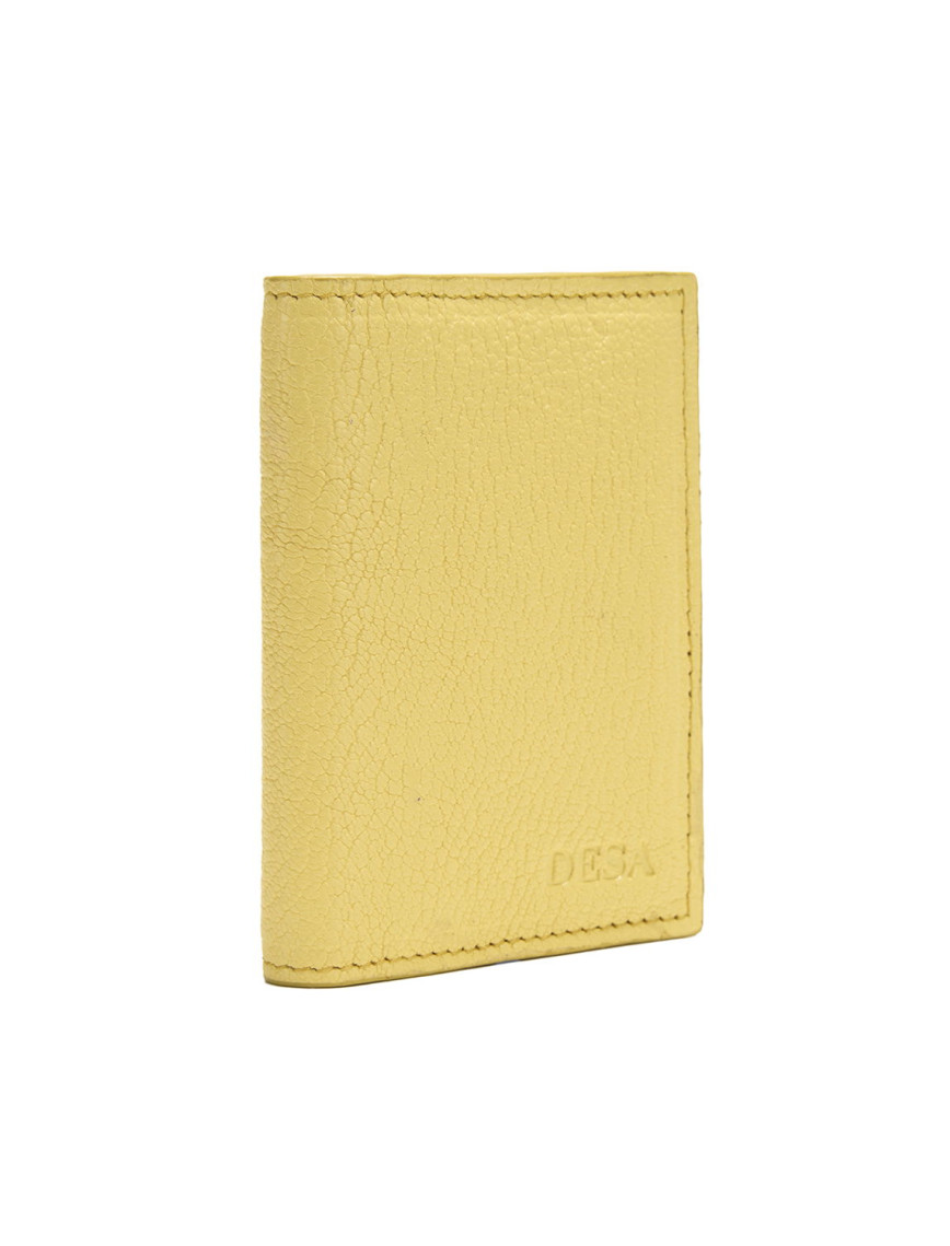 Vesper Sarı Erkek Deri Kartlık