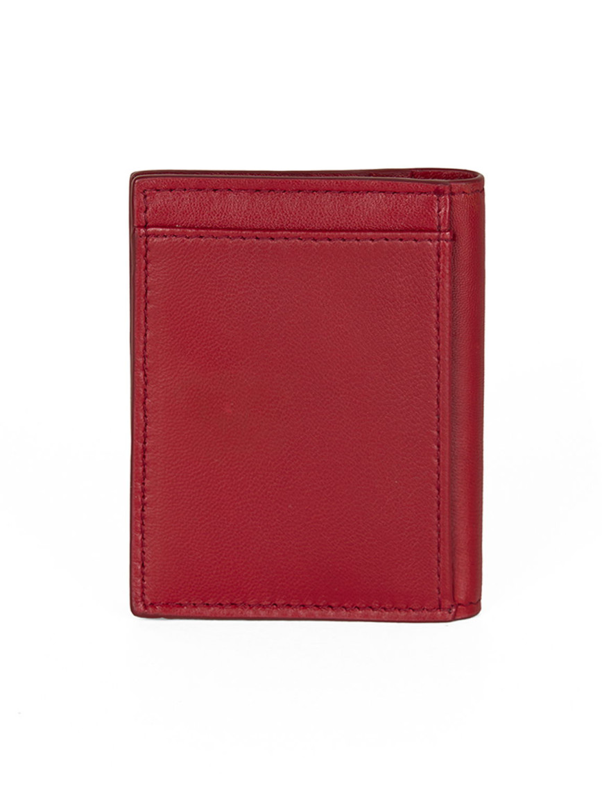 Vesper Kırmızı Erkek Deri Kartlık