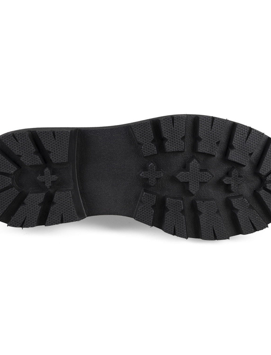 Kadın Siyah Toka Detaylı Loafer Kadın Siyah Toka Detaylı Loafer