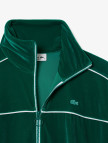 Lacoste Kadın Oversize Fit Bisiklet Yaka Koyu Yeşil Sweatshirt