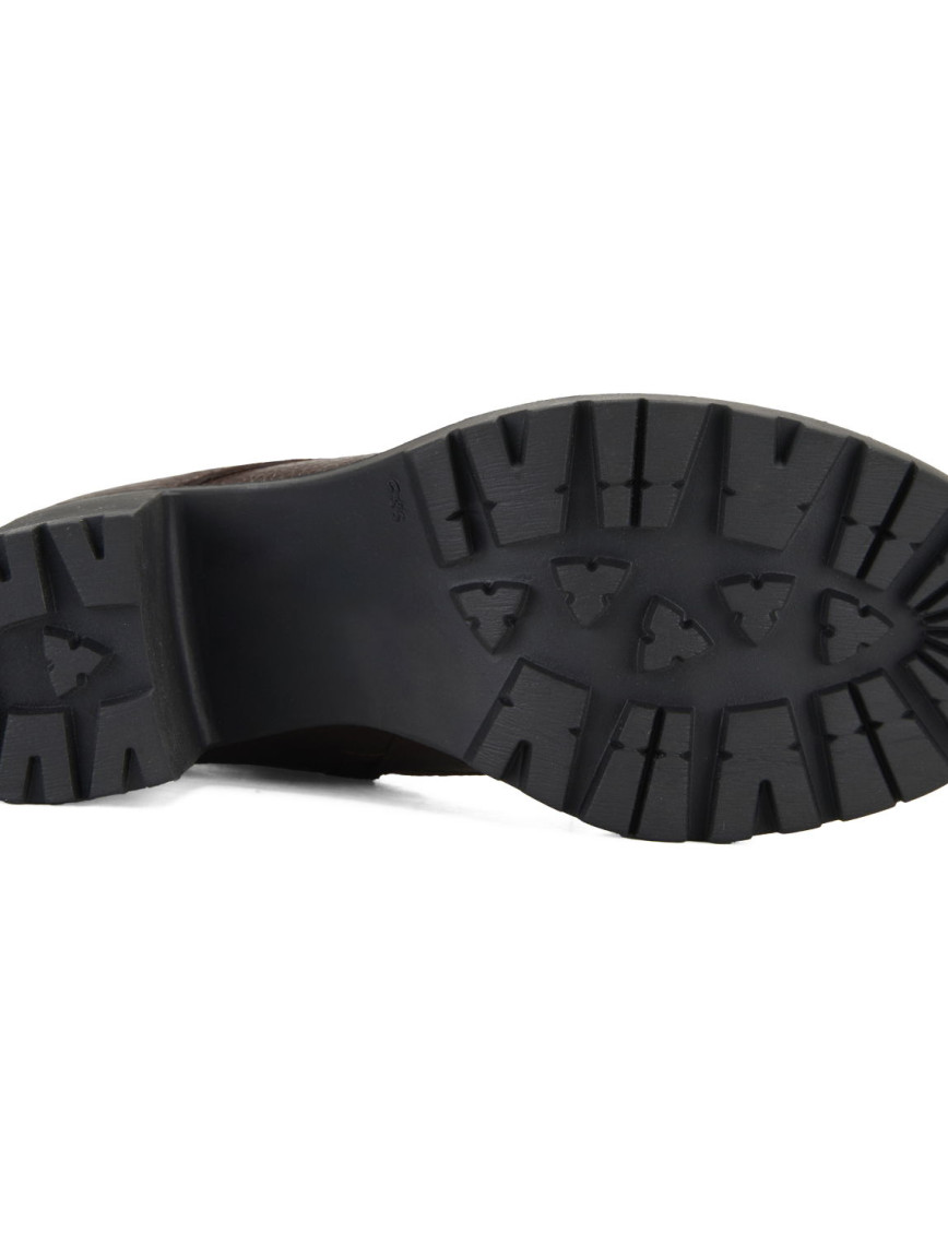 Kadın Kahve Topuklu Deri Bot Kadın Kahve Topuklu Deri Bot