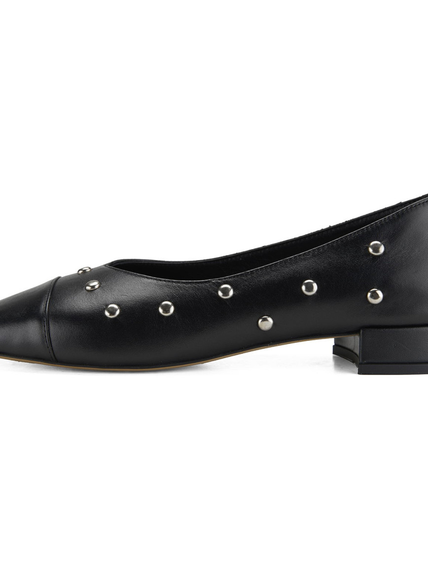 Kadın Siyah Günlük Deri Ayakkabı Kadın Siyah Günlük Deri Ayakkabı