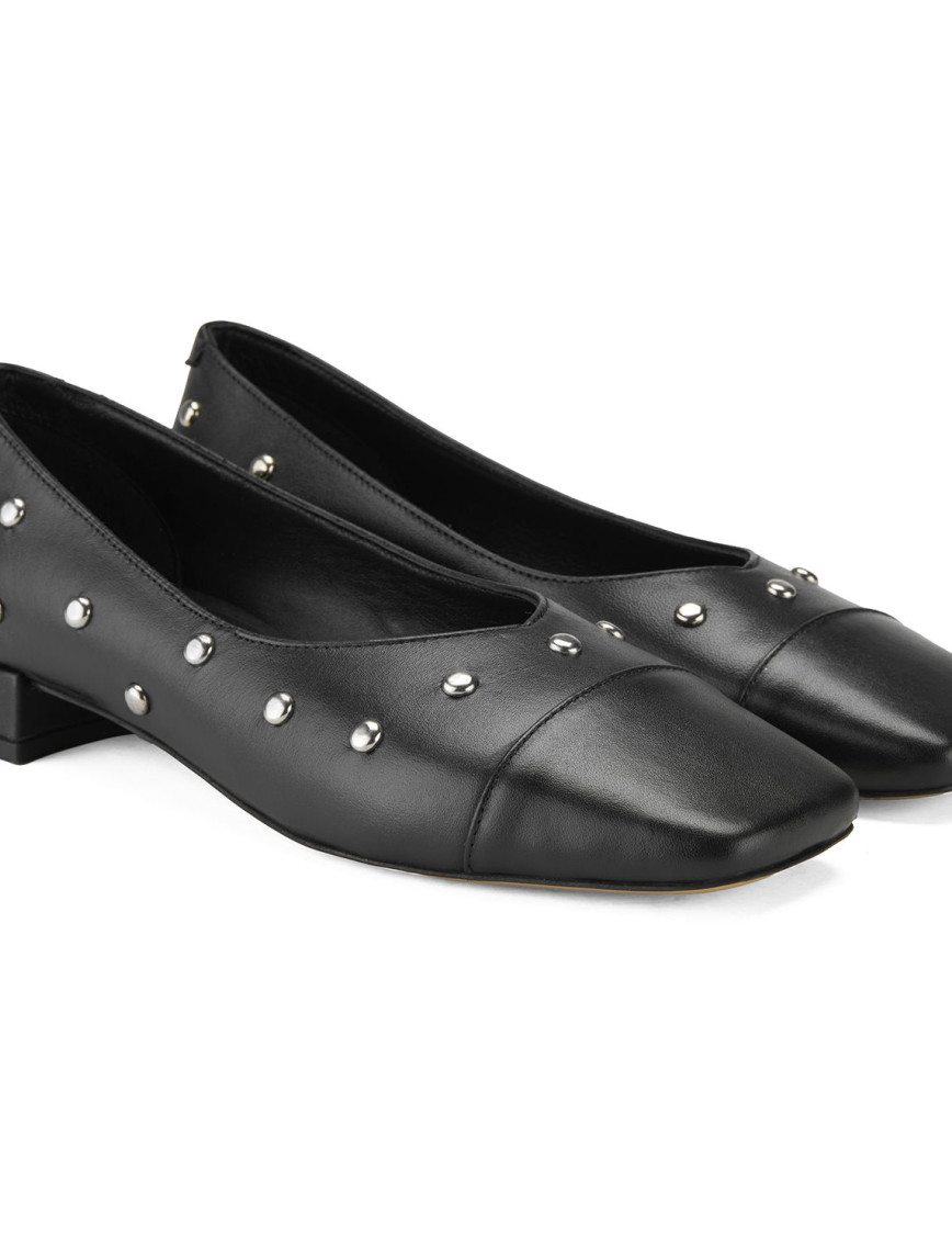 Kadın Siyah Günlük Deri Ayakkabı Kadın Siyah Günlük Deri Ayakkabı