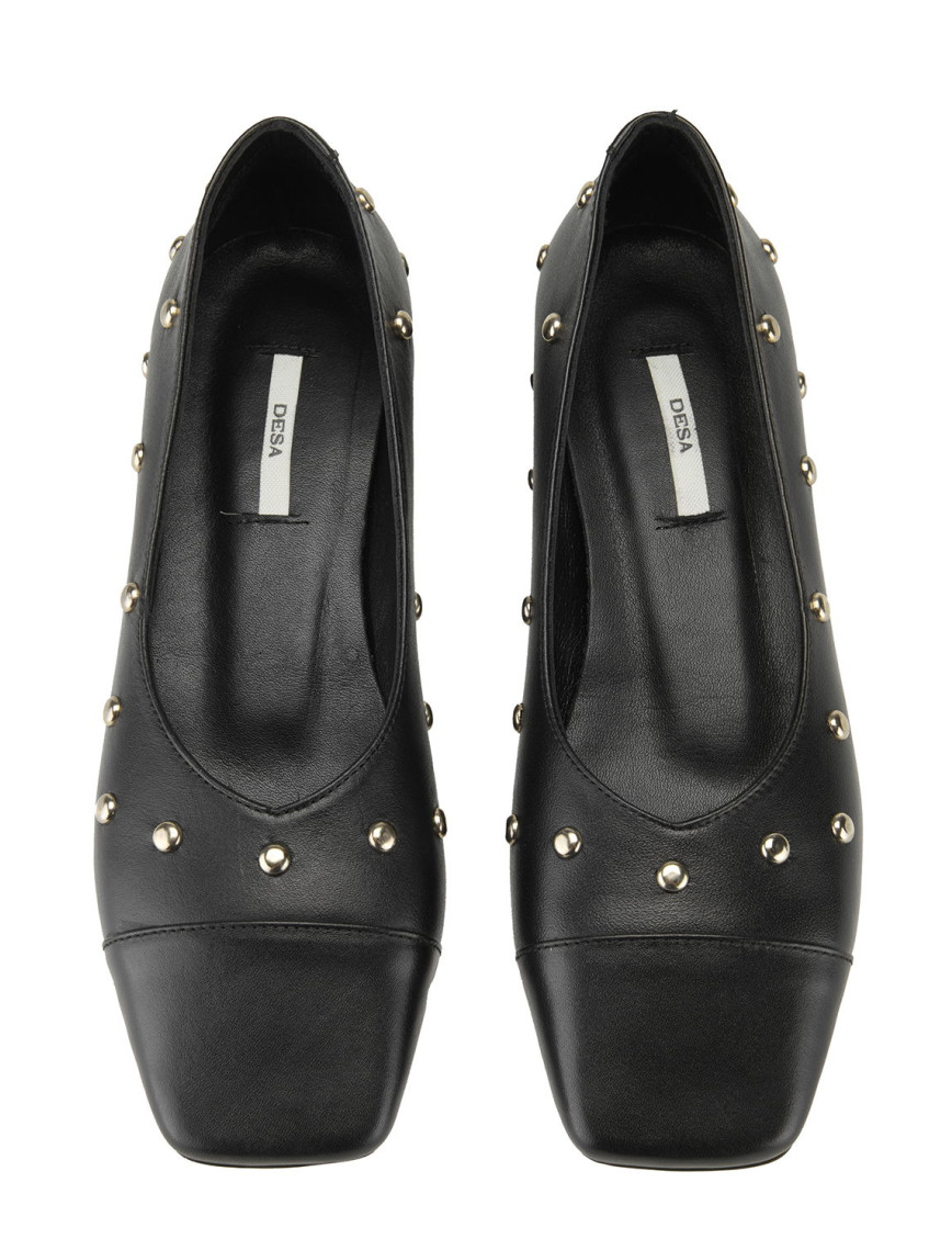 Kadın Siyah Günlük Deri Ayakkabı Kadın Siyah Günlük Deri Ayakkabı