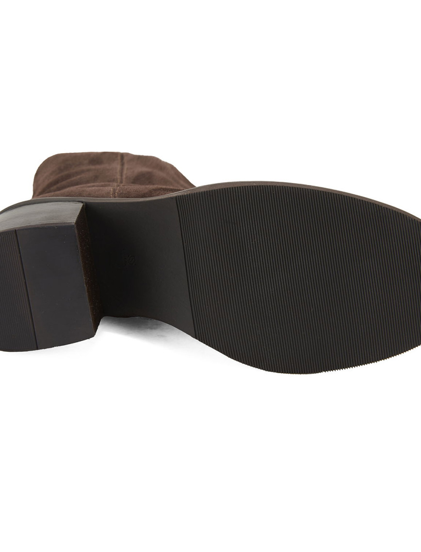 Kovisane Koyu Kahve Kadın Süet Bot Kovisane Koyu Kahve Kadın Süet Bot