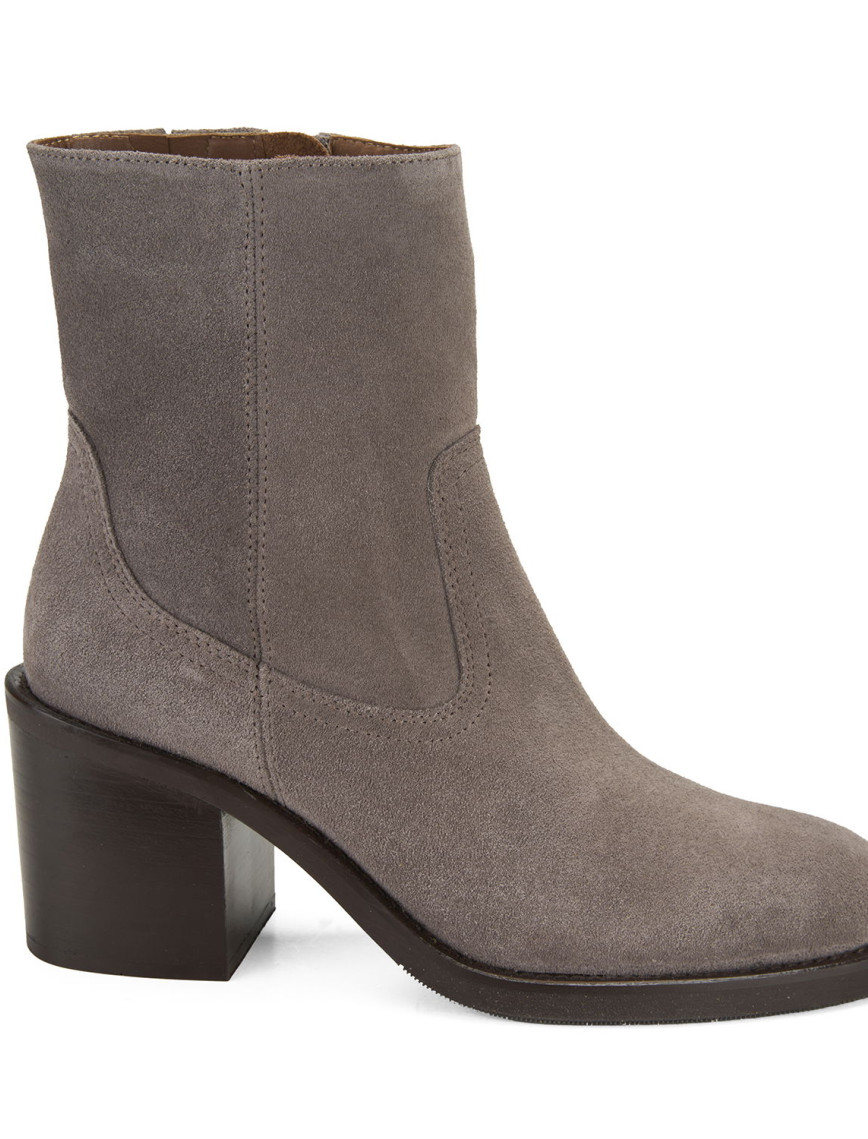 Kovisane Bej Kadın topuklu Süet Bot Kovisane Bej Kadın topuklu Süet Bot