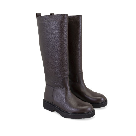 Kadın Kahve Deri Çizme