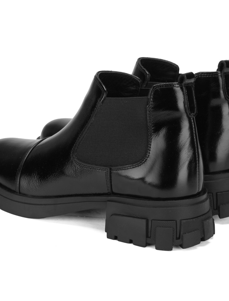 Elodie Siyah Kadın Deri Bot Elodie Siyah Kadın Deri Bot