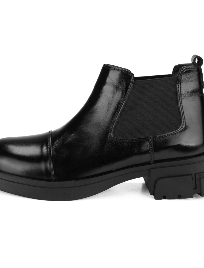 Elodie Siyah Kadın Deri Bot Elodie Siyah Kadın Deri Bot